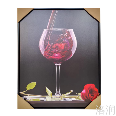 Oil Painting Wine Glass Canvas Painting Oil Painting Decorative Painting Canvas Painting Decorative Painting Family Oil Painting Decorative Painting PS Frame Oil Painting