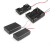 AA AAA 9V 6F22 18650 Plastic Battery box Battery holder battery case with cable with DC head DIY