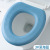 Household EVA Foam Toilet Mat Waterproof Closestool Cushion Universal Toilet Seat Cover Thickened Adhesive Cartoon Happy Day