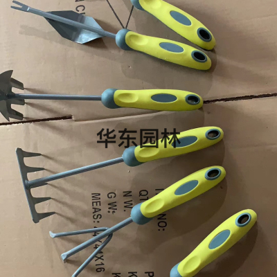 Garden Tools Shovel Rake Five Tooth Rake Dual-Purpose Hoe Three Rake Uproot Tool