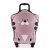 2022 New Children's Trolley Case Cute Kitty Universal Wheel Luggage Student Large Capacity Mute Boarding Bag