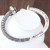 Factory Wholesale European and American Fashion Screw Bracelet Metal Opening Screw Cap Bracelet Retro Trend All-Match Bracelet