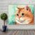 Dogs and Cats Decorative Painting Half Painted Oil Painting Home Painting Animal Hanging Painting Hotel Living Room Decorative Crafts Cloth Painting