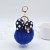 New Cartoon Polka Dot Mickey Minnie Bowknot Fur Ball Keychain Pendant Cars and Bags Ornaments Fashion Ornament