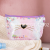 Cross-Border Hot Quicksand Sequined Rabbit Plush Cosmetic Bag Cute Soft and Portable Coin Purse Loading and Unloading Portable Toiletry Bag