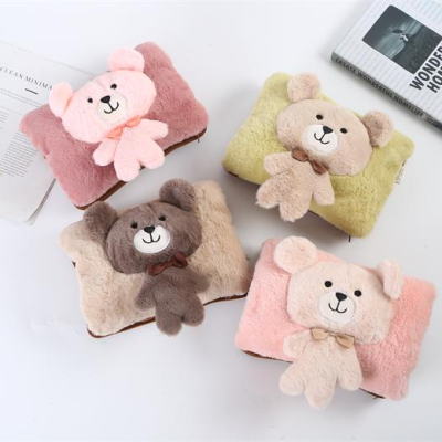 Creative New Three-Dimensional Cartoon Removable and Washable Plush Electric Warmer Explosion-Proof Charging Hand Warmer Origin