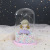 Cartoon Angel Girl Small Night Lamp Unicorn LED Light Glass Cover Desktop Resin Decoration Ornaments One Piece Dropshipping