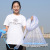 Steel Wire Big Frisbee-Type Spreader Frisbee Seine Hand Net Fifth Generation Seine Fishing Net