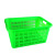 Large Turnover Basket Thick Rectangular Plastic Basket Turnover Bag Stackable Vegetable Basket Plastic Turnover Turnover Basket