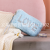 Love Rabbit Plush Sequins Cosmetic Bag Embroidery Fashion Simple Coin Purse Can Wash Folded Wash Bag Wholesale