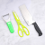 236-4Pc Knives Stainless Steel Four-Piece Scissors Fruit Knife Plastic Cutting Board Household Kitchen Gadget Set