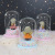 Cartoon Angel Girl Small Night Lamp Unicorn LED Light Glass Cover Desktop Resin Decoration Ornaments One Piece Dropshipping