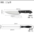 ABA6-2PC Knives Two-Piece Set Kitchen Gadgets Chef Knife Set Kitchen Chef Knife Sharpening Steel Sharpener