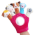 Baby Finger Puppet Plush Toys 0-1 Year Old Baby Fabric Finger Doll Newborn Animal Hand Puppet Gloves