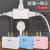 Factory Direct Sales New Converter Plug 6-Hole Plug Wholesale Two Yuan Store Supply