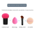 Foundation Cream Kabuki Sponge Make Up Set Tools 