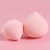 peach shape makeup sponge 