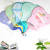 Factory Direct Supply Big round Plastic Fan Palm-Leaf Fan Cartoon Fan Wholesale Two Yuan Store Supply