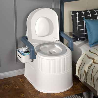 Portable Toilet for the Elderly Household Deodorant Indoor Portable Closestool Pregnant Women Bedpan Adult Potty Seat