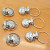 Factory Direct Sales Shell with Ring Curtain Clip Socks Clip Hardware Accessories Curtain Clip Clip Hanging