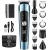 Multi-Functional Hair Clipper Six-in-One LCD Digital Display Rechargeable Eye-Brow Knife Nose Hair Trimmer Washable