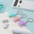 Cute Card Mini Stapler Keychain Student Stationery Portable Binding Device Small No. 10 Stapler Wholesale