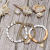 Amazon Hot Sale Soft Ceramic Beads Set 15 Grid DIY Ornament Accessories Earring Bracelet 6mm Boxed Beads