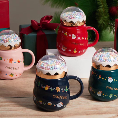 Christmas ceramics mug Christmas gift cup coffee mug ..