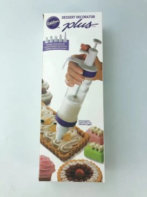 Cross-Border DIY Seamless Cream Piping Nozzle Set Cream Cake/Cookie Biscuit Flower-Making Gun Baking Decoration Mold