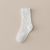 Socks Girls' Exquisite Embroidered Socks  Summer Ultra-Thin Breathable Fairy Cartoon Rabbit Bear Cotton Children's White Socks  