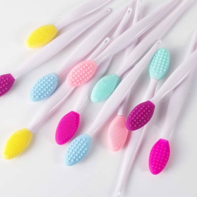 pplication Silicone Lip Scrub Brush