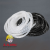 PE Winding Pipe Protective Sleeve Spiral Winding Line Pipe Black White 3-50mm Cable Winding Pipe