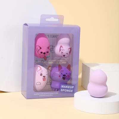 4pcs makeup sponge set 