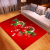Christmas Welcome Door Mat Non-Slip Household Cushion Flannel Carpet Kitchen Bathroom New Year Gift Christmas Decoration