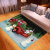 Funny Snowman Christmas Doormat Bedroom Living Room Soft Christmas Doormat Indoor Home Carpet Decoration Kitchen Pad
