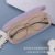 Factory Fashion Simple High-End Elegant Linen Anti-Pressure Thickening and Wear-Resistant Flip Iron Glasses Case Free Printing