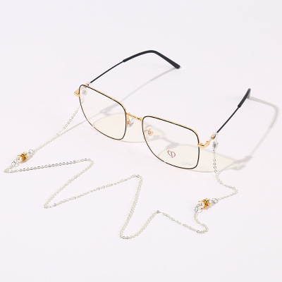 INS Korean Halter DIY Mask Lanyard Adult and Children Wireless Bluetooth Headset Anti-Lost Chain Eyeglasses Chain Lanyard