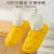 Ankle Wrap Cotton Slippers Warm Detachable Indoor Home Couple's Feeling of Walking on Shit Platform Cotton Shoes Men