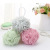 Colorful Plain Adult Bath Ball Loofah Hanging Large Foaming Net Super Soft Back Rubbing Shower Net Ball