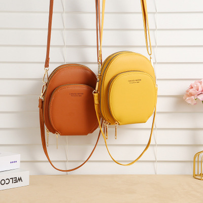 New Mobile Phone Bag Women's Wallet Long Large Capacity Multi-Functional Mini Bag Shoulder Bag Crossbody Bag