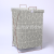 New Iron PE Waterproof Storage Basket Laundry Basket Sundries Basket Folding Storage Nordic Style