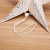 2023 New Handmade 45cm Gold Powder Five-Pointed Star Pendant Shopping Window Christmas Decoration Five-Pointed Star Pendant