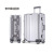 Luggage Aluminum Alloy Universal Wheel Boarding Bag Aluminium Frame Luggage Female 20-Inch Travel Password Suitcase Printed Logo Wholesale