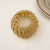 Fashion Temperament Tie High Ponytail Hair Ring Bird 'S Nest Lounger Hair Device Fixed Bun Frosted Catch Hair Clip Hairpin