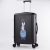 Luggage Cartoon Printed Suitcase Girls' Korean-Style Trolley Case Cute Personality Draw-Bar Suitcase 20-Inch Password Suitcase
