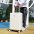 Fresh Luggage Women's Japanese Trolley Case Men's Durable Student Universal Wheel Password Suitcase Leather Suitcase