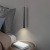 Minimalist Bedside Chandelier Modern Minimalist Internet Celebrity Light Luxury Living Room Background Wall Lamps Nordic Room Bedroom Small Droplight