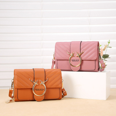 High Quality Small Bag 2022 New Fashion Fashion Ladies Wallet Messenger Bag Western Style All-Matching Shoulder Small Square Bag