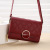 New 2022 Online Influencer Fashion Diamond Small Bag Korean Wide Shoulder Strap Satchel Ins Super Hot Shoulder Bag