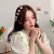 2022 New Headwear Korean Style Reversible Crystal Flowers Small Jaw Clip Five Petal Flower Bang Hairpin Broken Hair Scratching Hair Accessories